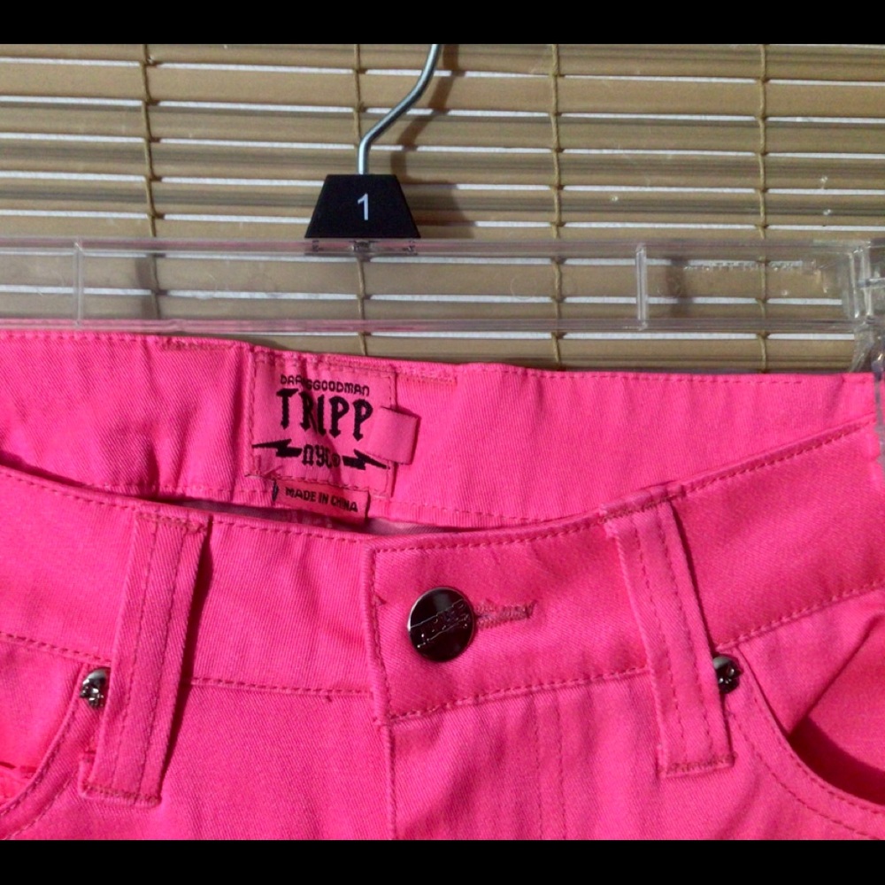 🥀TRIPP neon jeans super stretch unexpected color, goth, punk, emo, unisex - Picture 8 of 16
